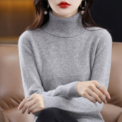 Damenschal Pullover Weich Rollkragen