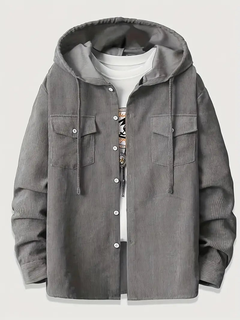 Stylischer Herren Pullover Mit Kapuze