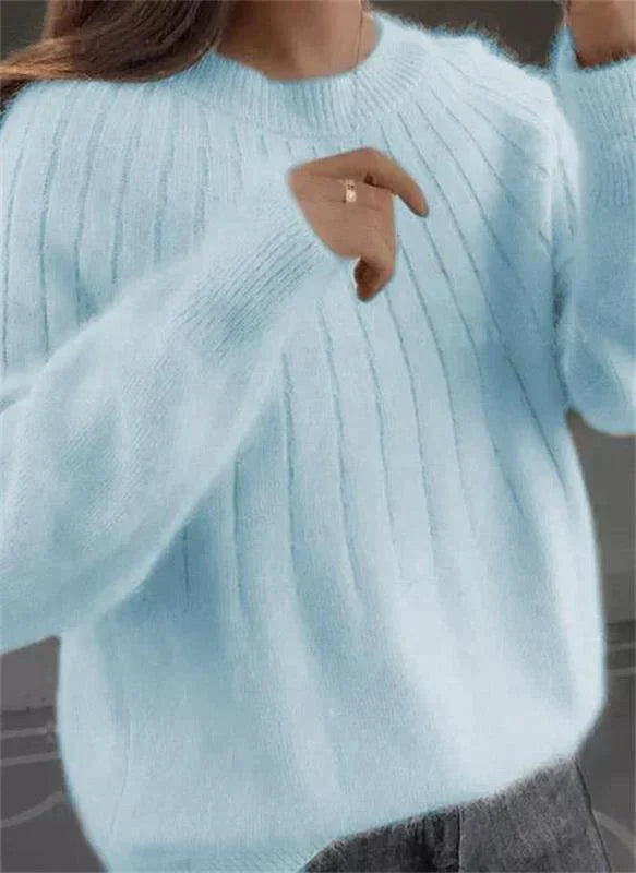 Weicher Damen Pullover Kaschmir Herbstmode