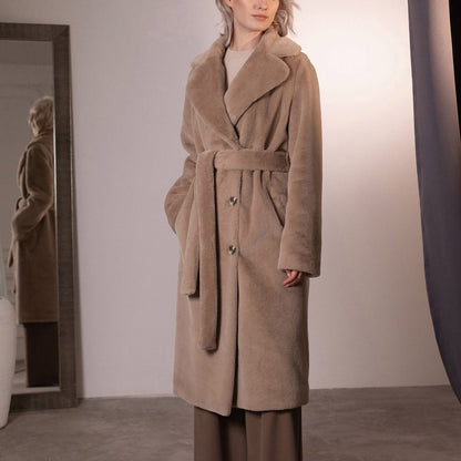 Eleganter Langmantel Damen Modern