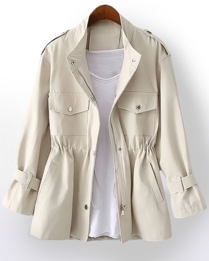 Elegante Damen Trenchcoat Modell