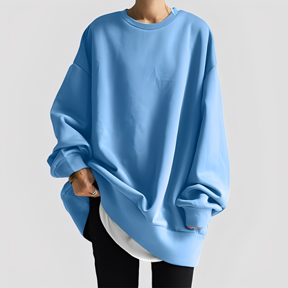 Damen Oversize Sweater Modern Chic