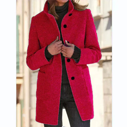 Leichte Windbreaker Jacke Elegant Schnitt