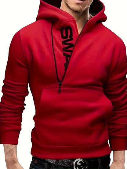 Herren Hoodie Langarm Kapuze Trend
