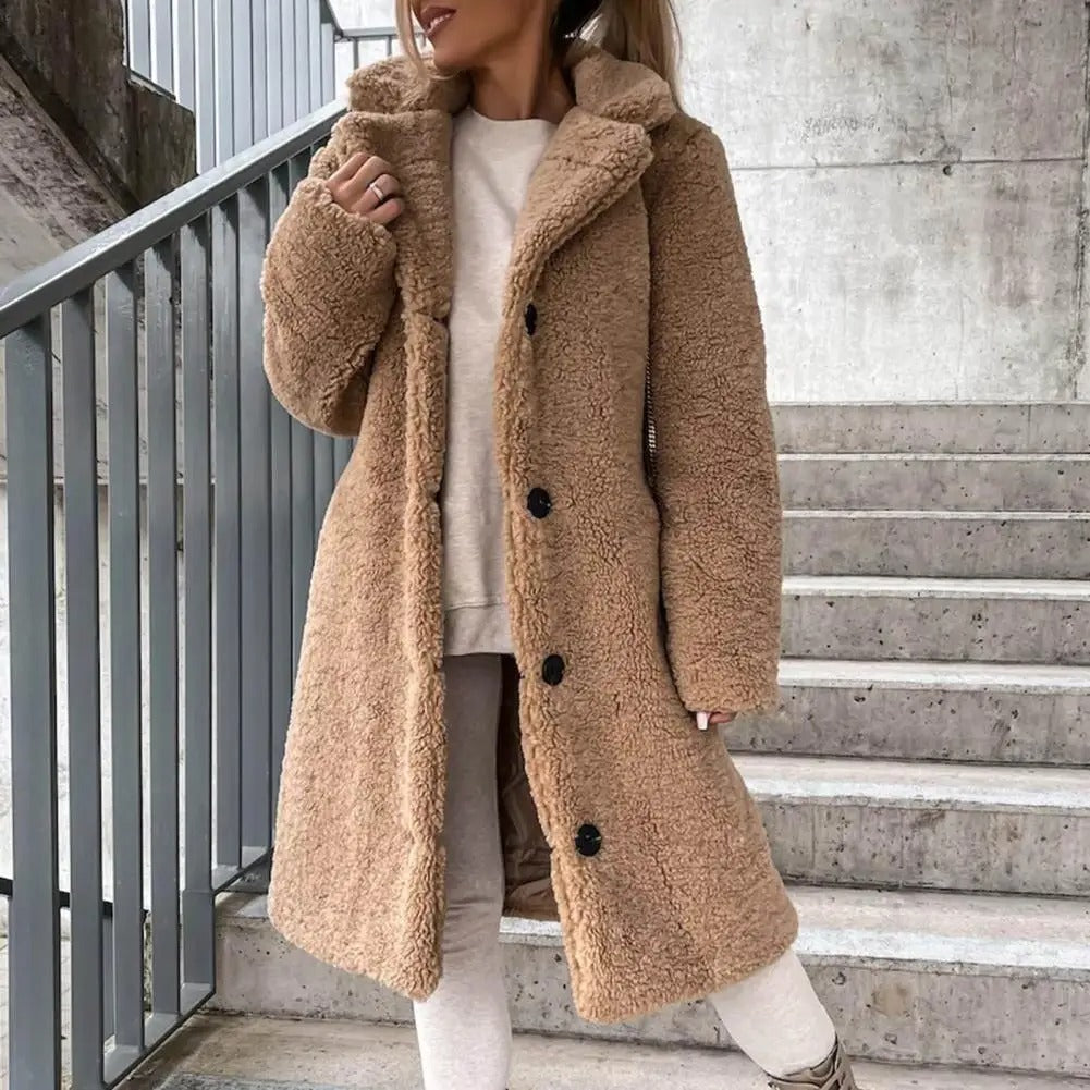 Weicher Wintermantel Damen