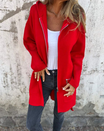 Lange Cardigans Damen Elegantes Design