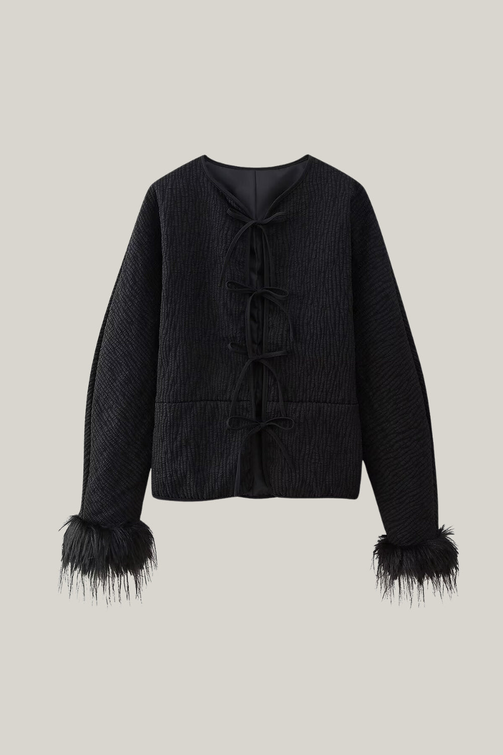 Federmuster Damenjacke Trendy