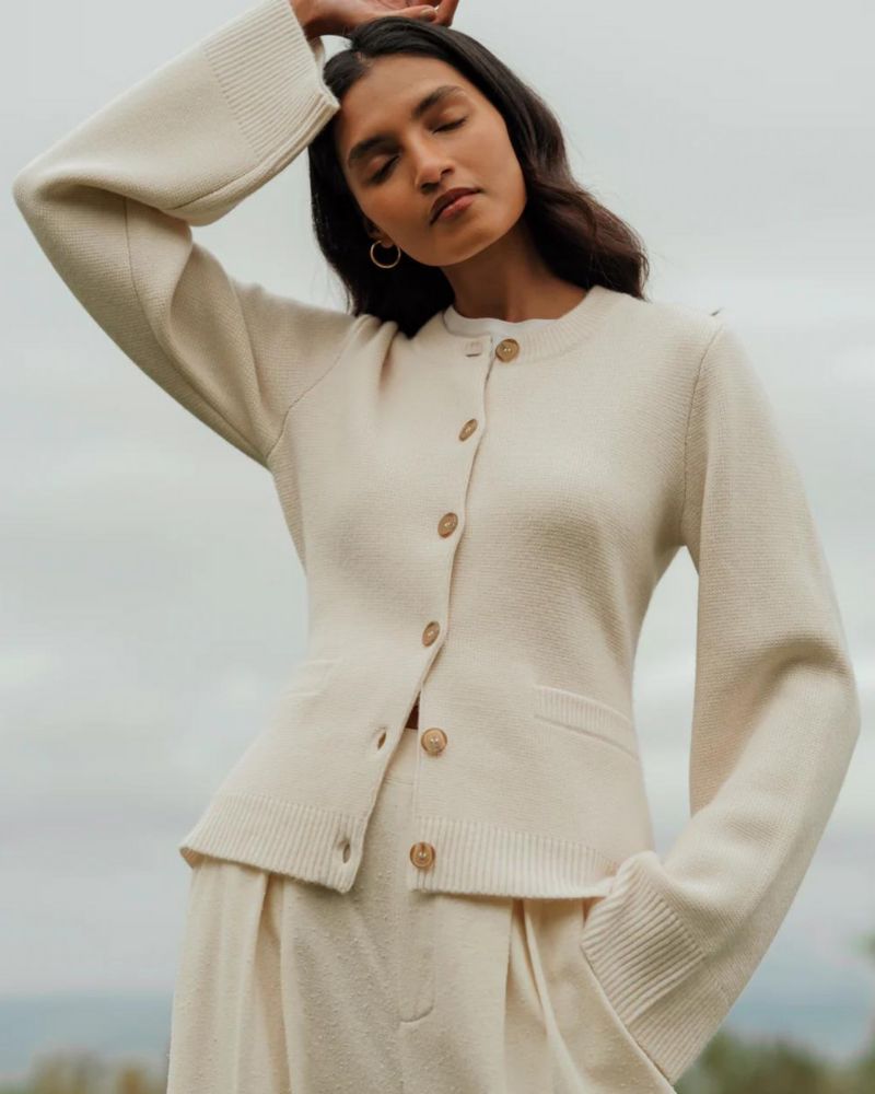 Stilvoller Cardigan Damen Modern - IdealeKleiden