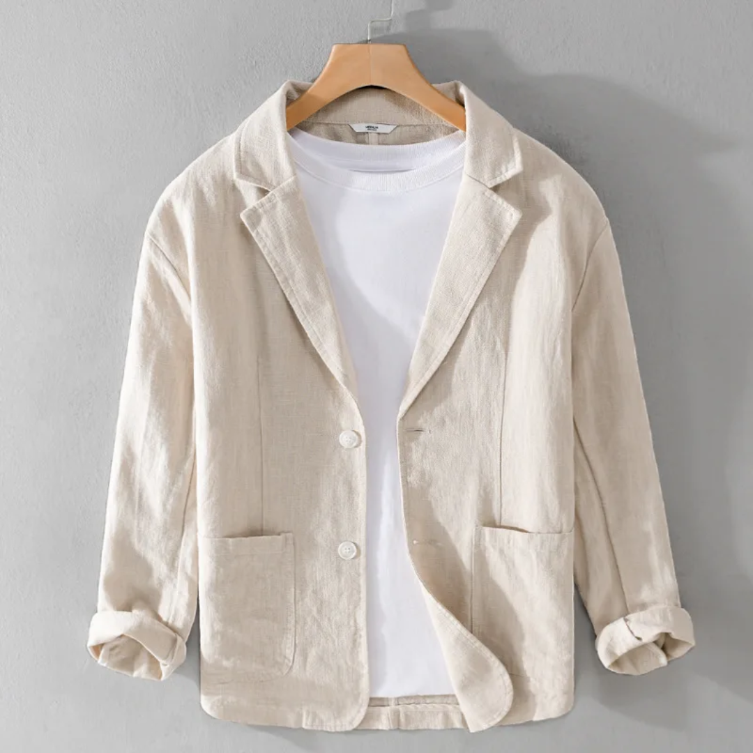 Elegante Leinenjacke Sommer