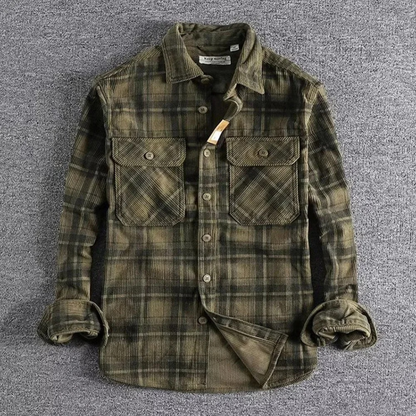 Retro Flanell Hemden Damen
