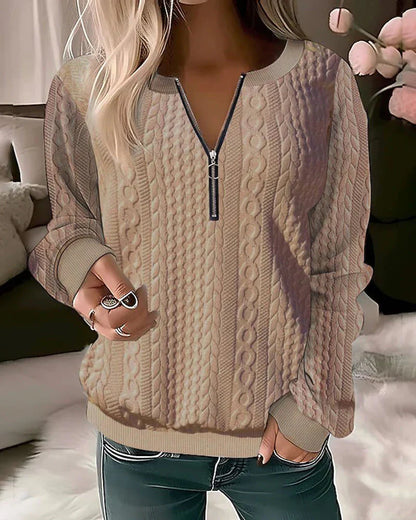 Aurora - Stylish Pullover Damen Warm