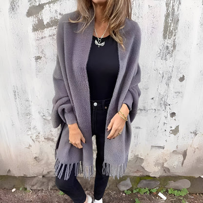 Modische Damen Strickjacke Lässig Chic