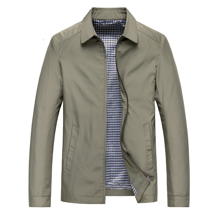 Stylische Herrenjacke Elegant Revers