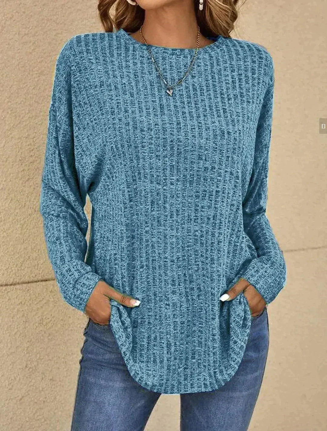 Bequeme Pullover Damen Entspannter Style