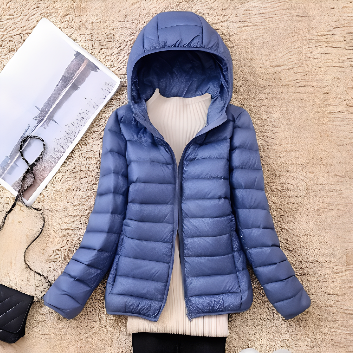 Schlanke Damenjacke Lässig Slim Fit