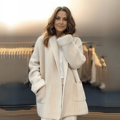 Damenschal Strickjacke Eleganz