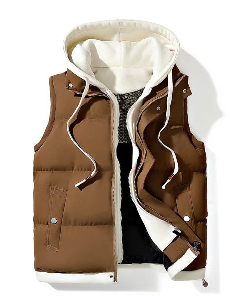 Weiche Softshell Weste Damen Kapuze