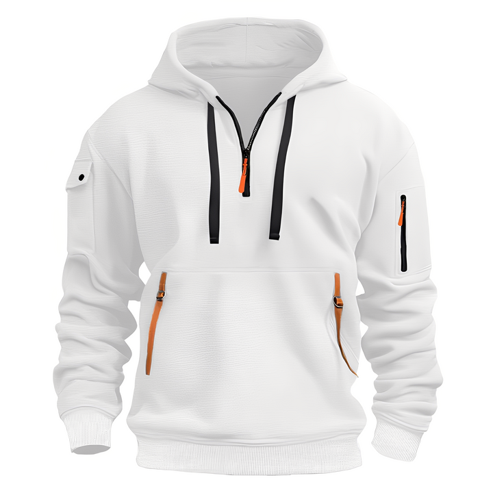 Bequeme Hoodie für Männer mit Halbzip