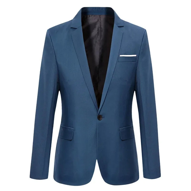 Moderne Herrenblazer Slim Fit Design