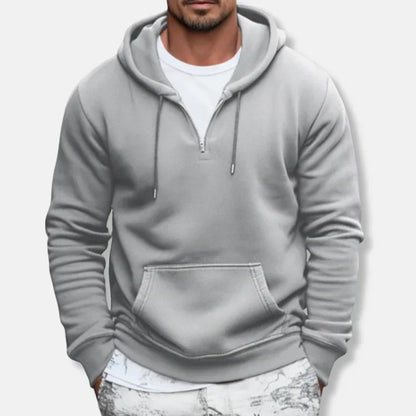 Morten - Casual Sweatshirt mit Känguru-Tasche und Lockerem Sitz