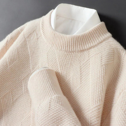 Herren Pullover Luxus Weich Qualität