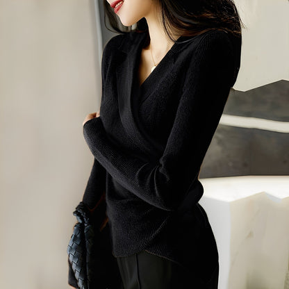 Eleganter Damenpullover Langärmlig