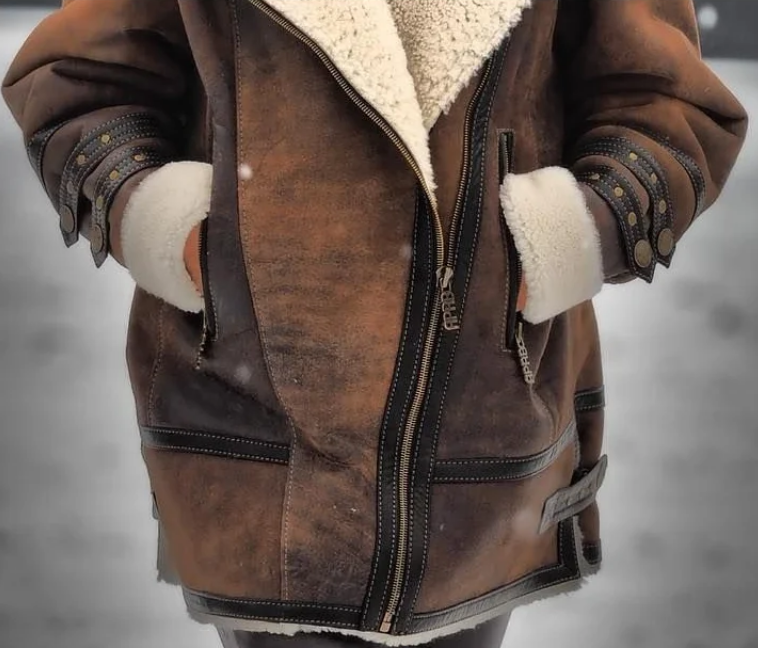 Damen Fleecejacke Warm Bequem - IdealeKleiden