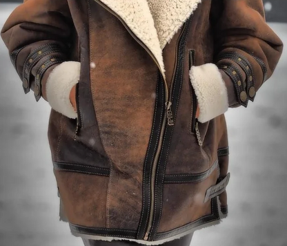 Damen Fleecejacke Warm Bequem - IdealeKleiden