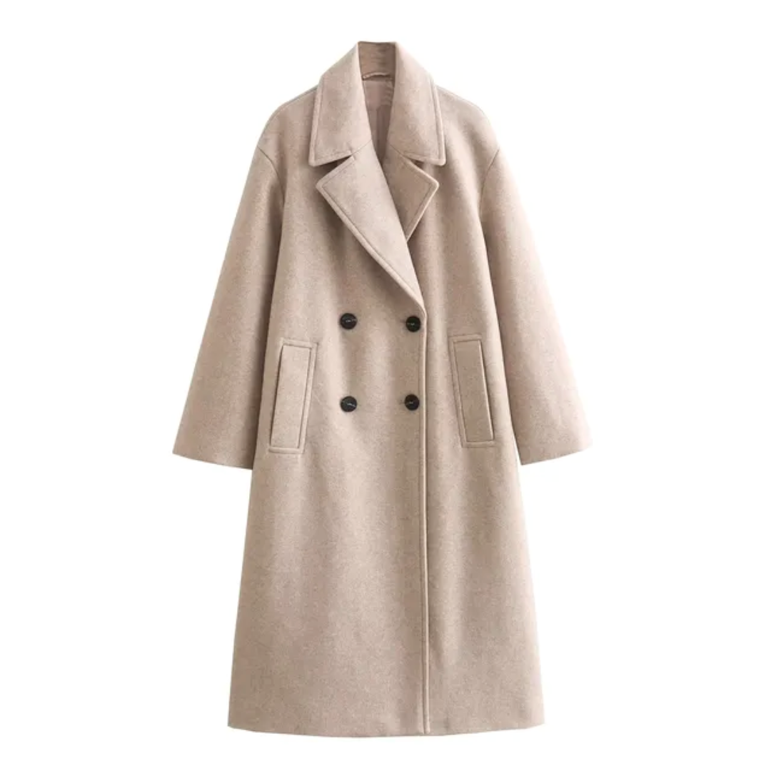 Eleganter Wintermantel Damenschal