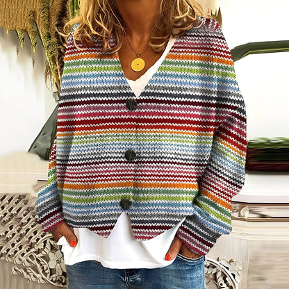 Damenpullover Muster Weich Gemütlich