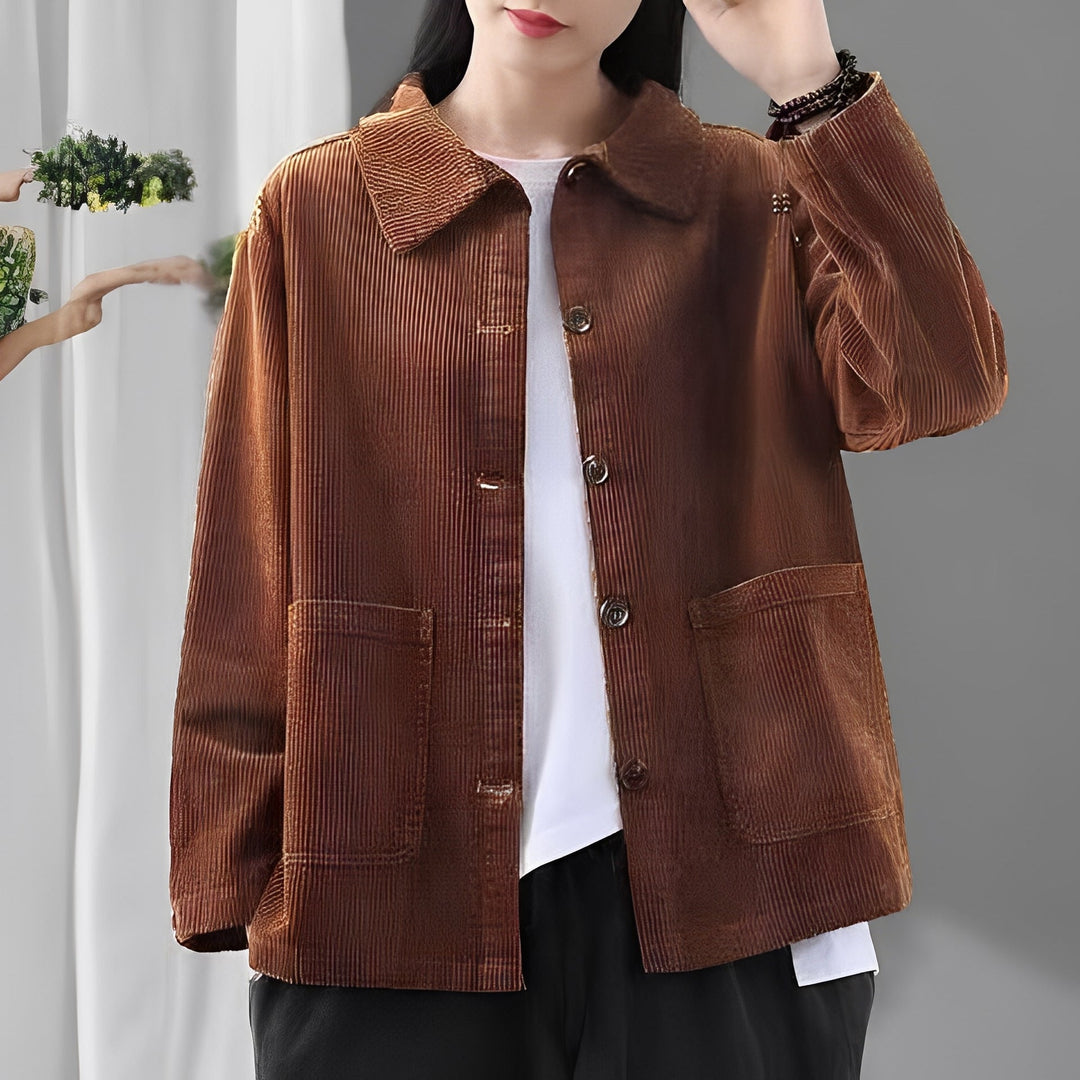 Praktische Freizeitjacke Damen mit Taschen