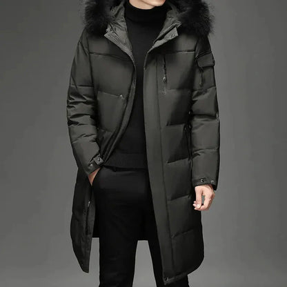 Warme Winterjacke Defender Parka Kapuze