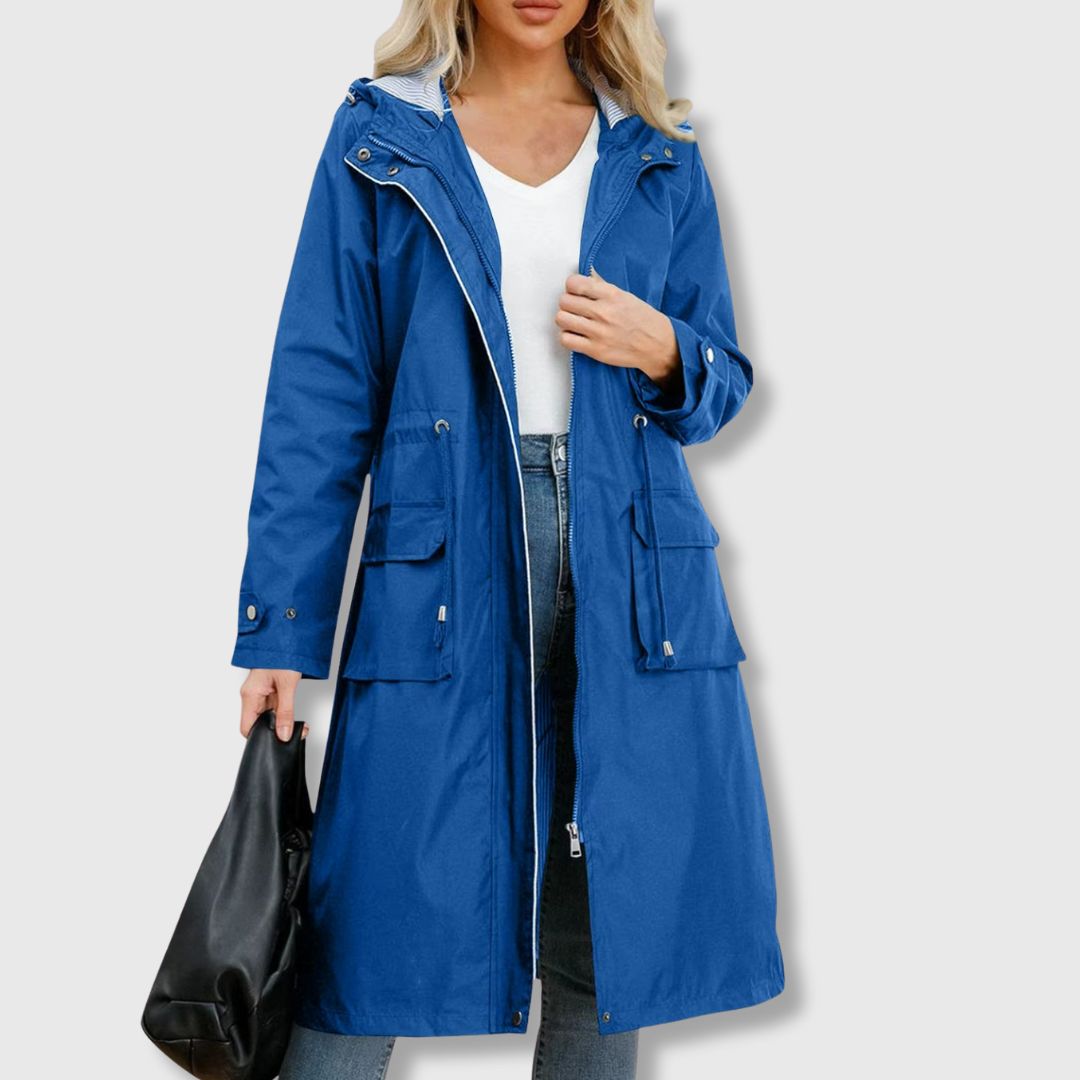 Praktische Winterjacke Kapuze Damen