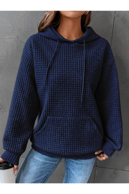 Damen Pullover Warm Kapuzenpulli