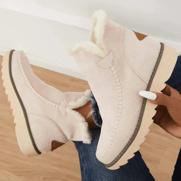 Damen Winterschuhe Warm Bequem Stylisch