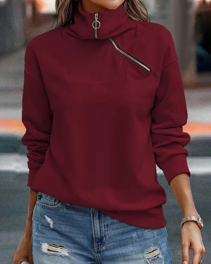 Trendy Frauen Oberteil Lässig Chic