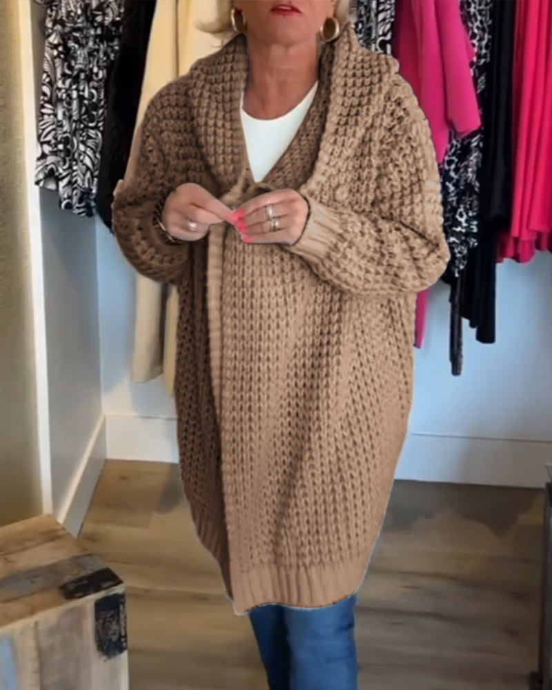Stilvolle Strickjacke Damen Farbe
