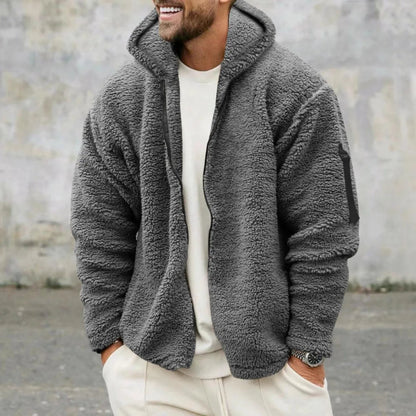 Praktische Fleecejacke Herren Sportlich