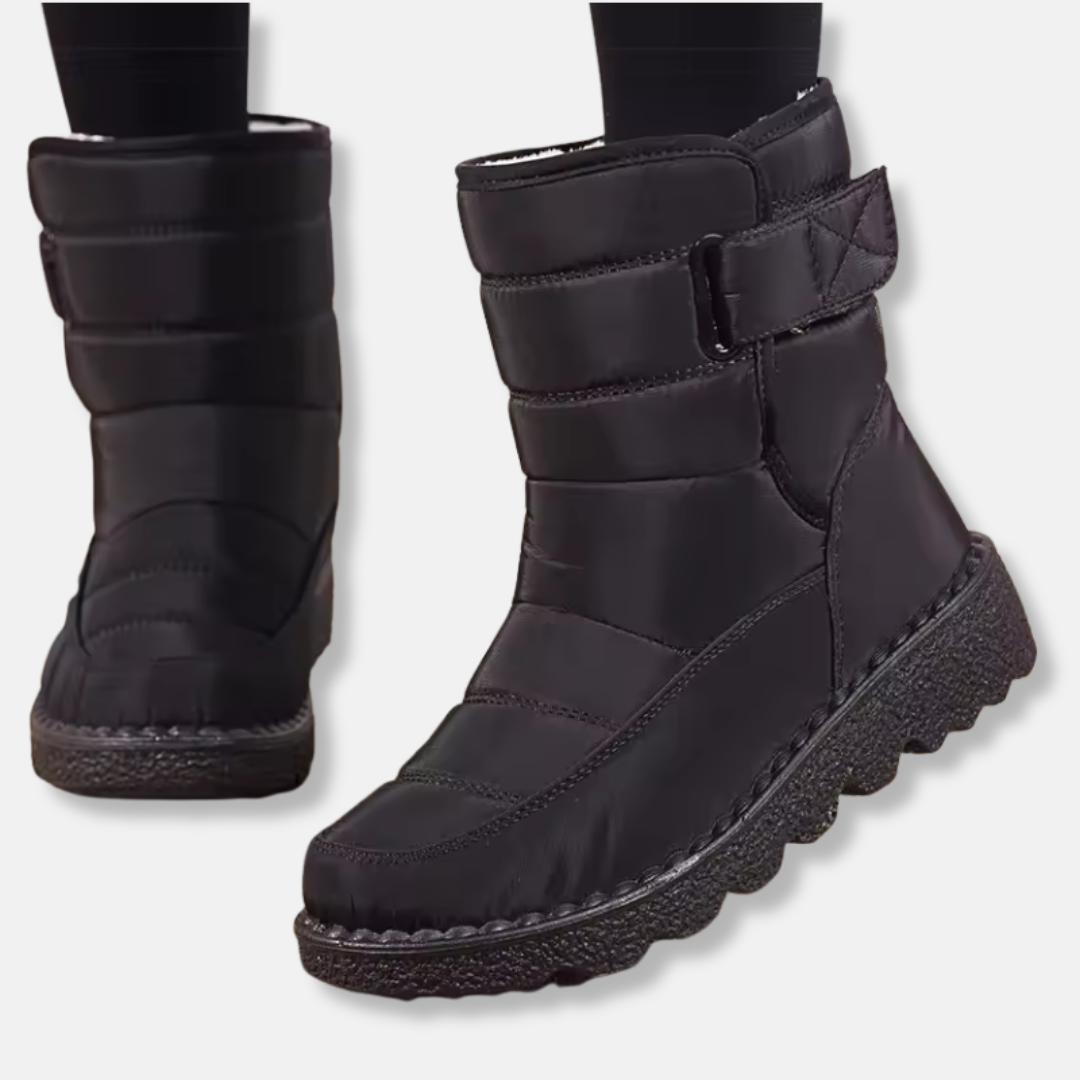 Winterstiefel Damen Knöchellang Gepolstert Rutschfest
