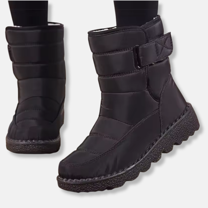Winterstiefel Damen Knöchellang Gepolstert Rutschfest