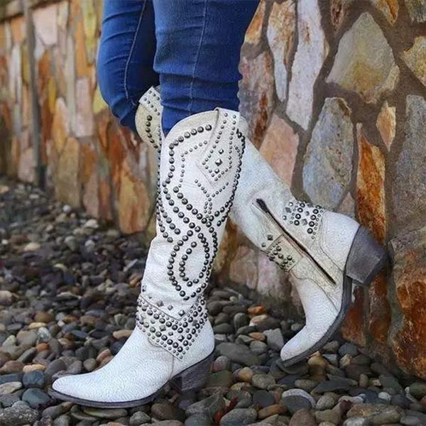 Stilvolle Stiefel Damen Hoch Absatz