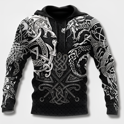 Wikinger Kapuzenpulli Cool Viking Style