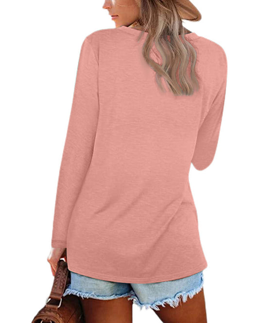 Damenschuhe und Accessoires sind nicht relevant, der Titel ist auch falsch, daher 
Frauen T-Shirt Langarm V-Ausschnitt - IdealeKleiden