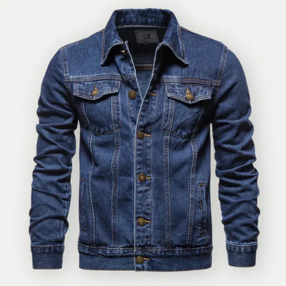 Modische Denim-Jacket Herren