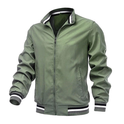 Herren Windbreaker Jacke Sportlich Stilvoll