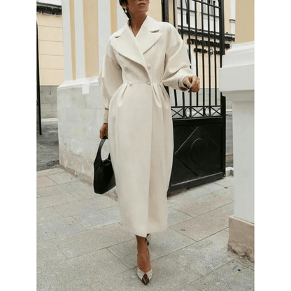 Trenchcoat Damen Elegant Winter Mantel