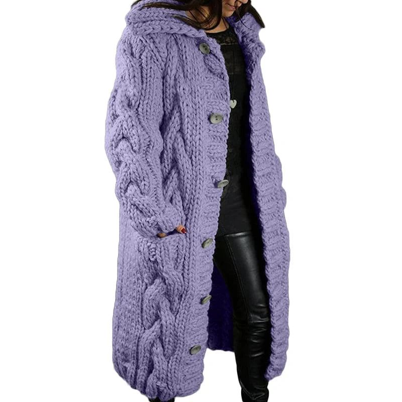 Modische Strickjacke Damen Warm