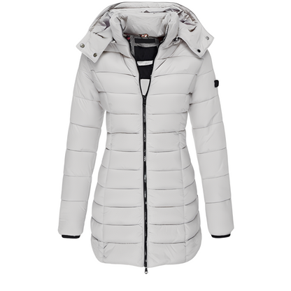 Eleganter Damenmantel Warm Gepolstert