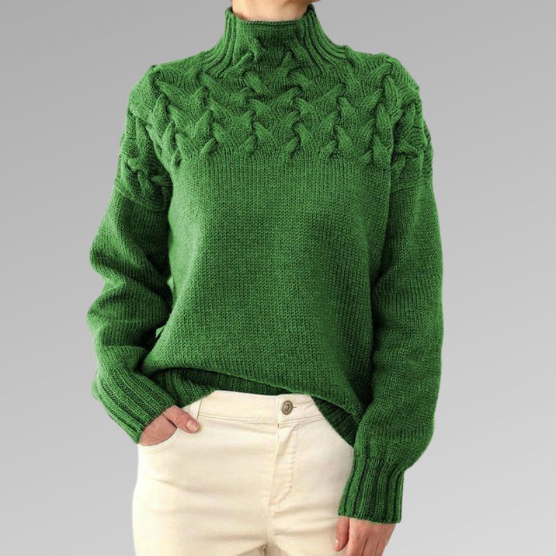 Stylischer Rollkragenpullover Elegant Warm