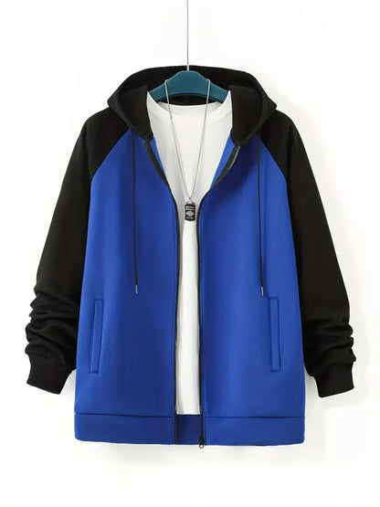 Herrenjacke Langarm Kordelzug Elegant